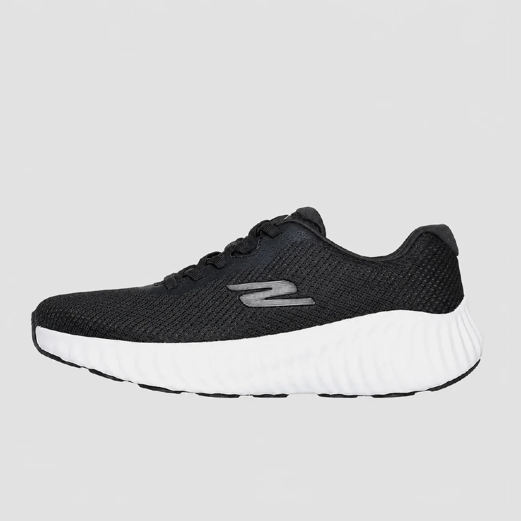 GO RUN NOW-CALUMET BLACK/WHITE