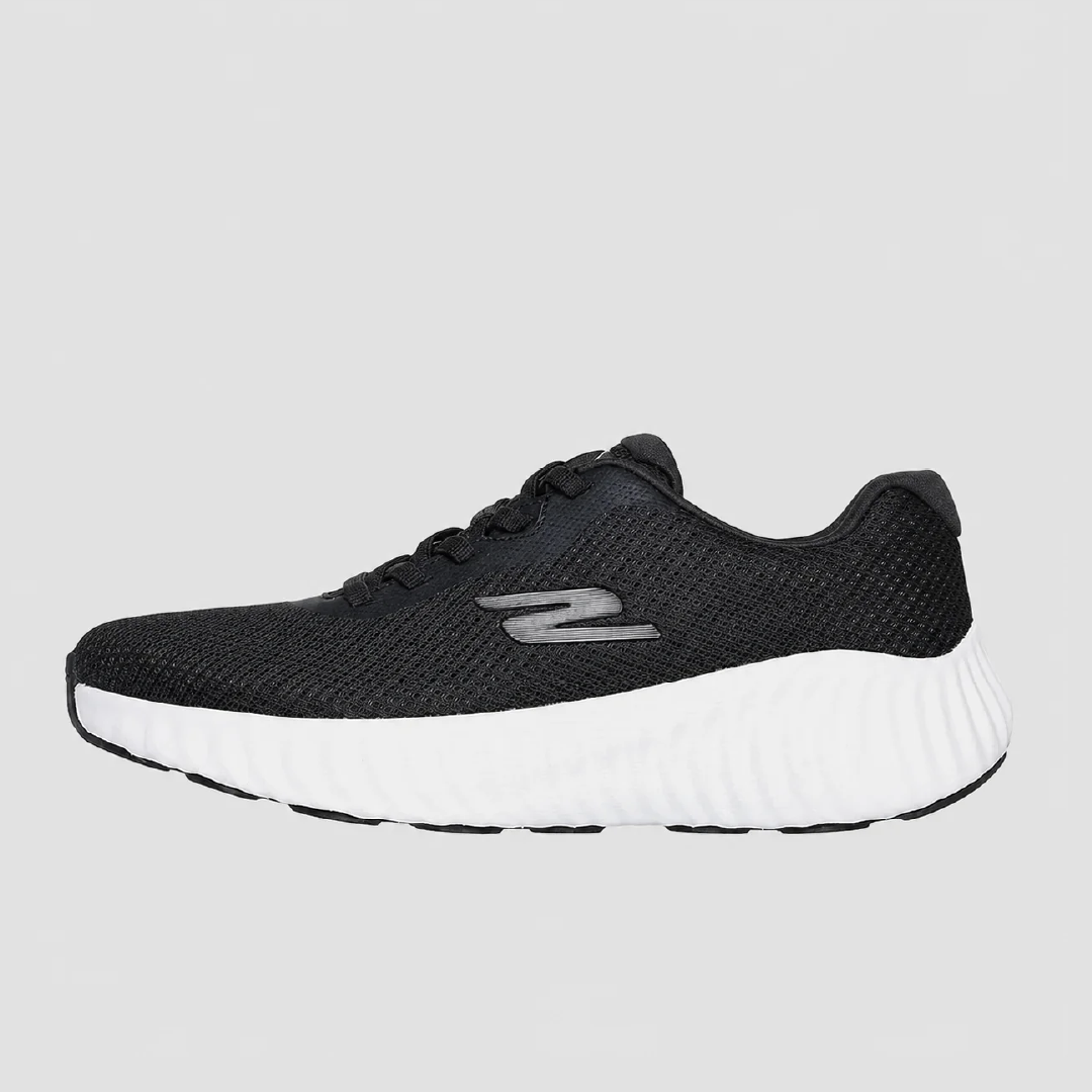 GO RUN NOW-CALUMET BLACK/WHITE