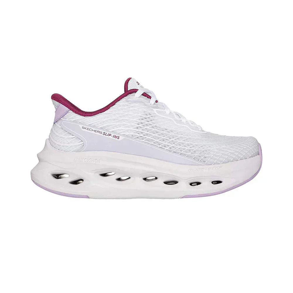 MAX CUSHION ING GLIDE-STEP-S WHT/LAVANDER