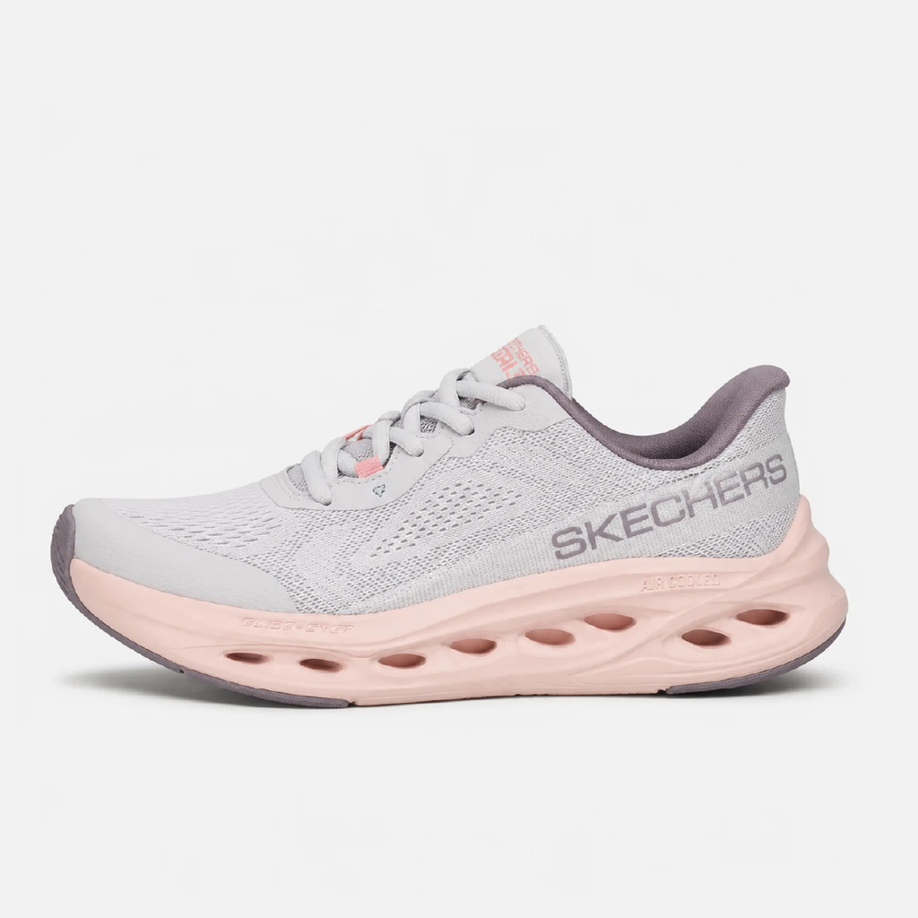 MAX CUSHIONING GLIDES-STEP GRAY/CORAL