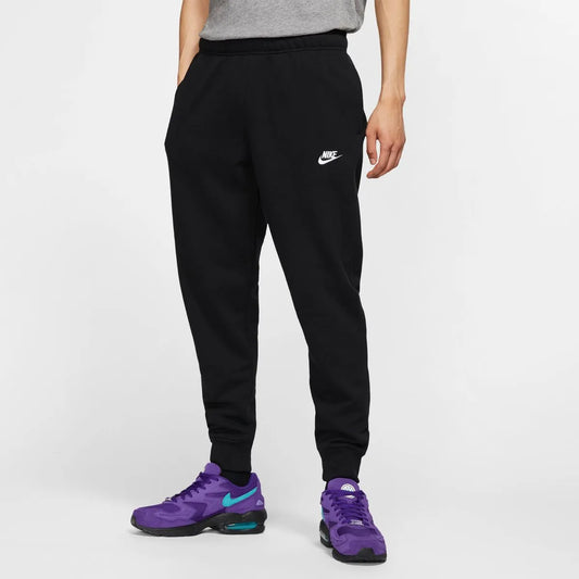 CLUB FLEECE JOGGER BLACK/WHITE