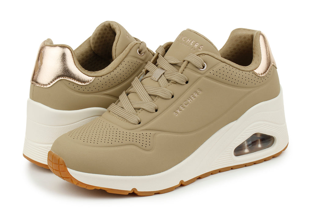 UNO WEDGE - HI STEPS TAN