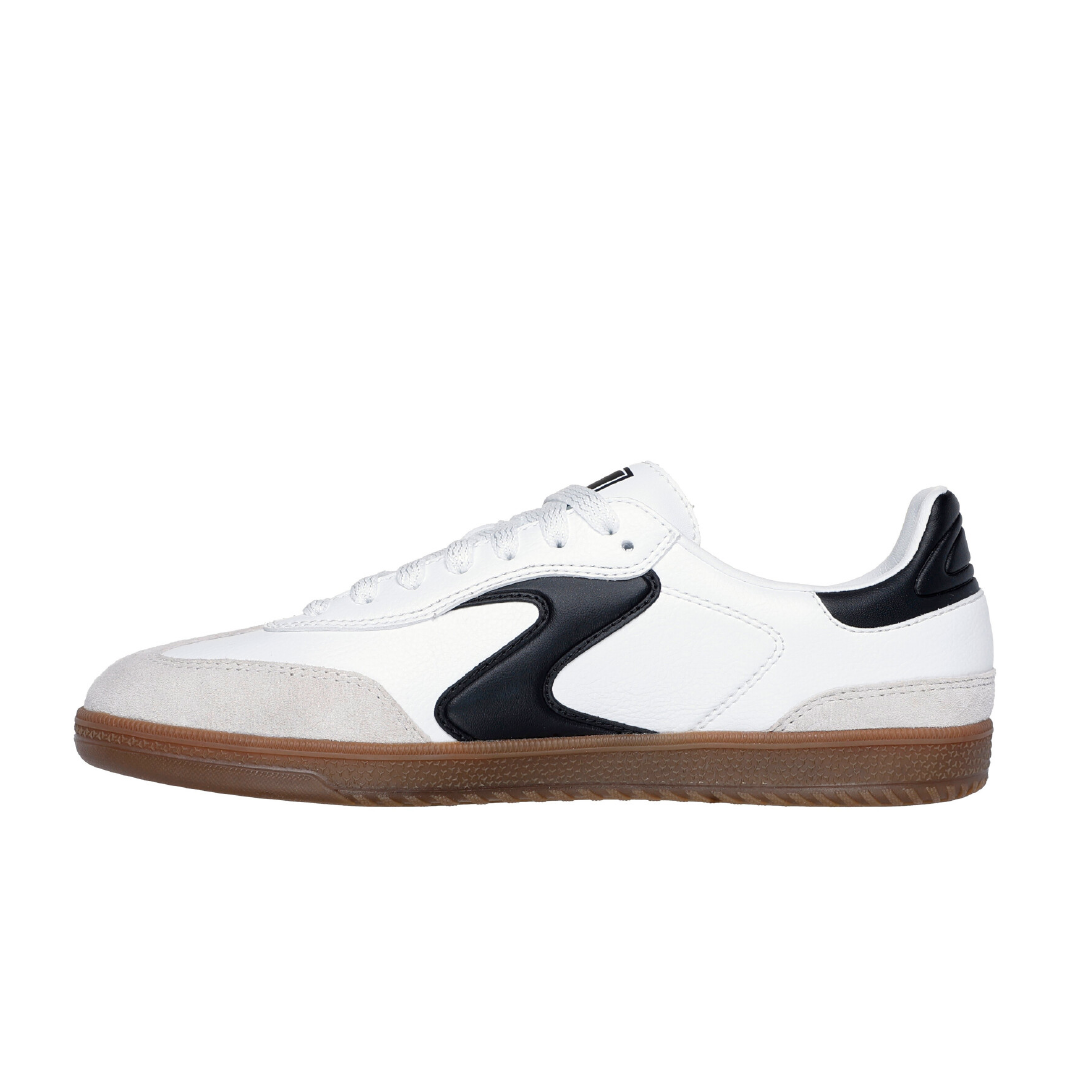 SKECHERS HOTSHOT - KICKOFF (WHITE/BLACK) MUJER