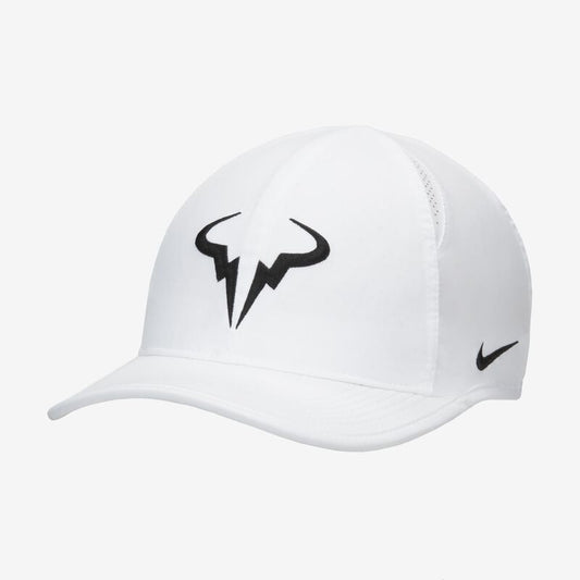 NIKE DRI-FIT CLUB UNSTRUCTURED RAFA  WHITE