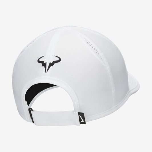 NIKE DRI-FIT CLUB UNSTRUCTURED RAFA  WHITE