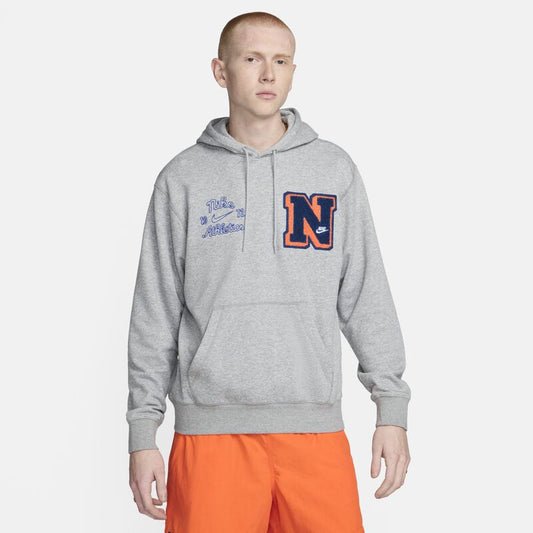 Nike Club Fleece con gorro sin cierre de French Terry  GREY
