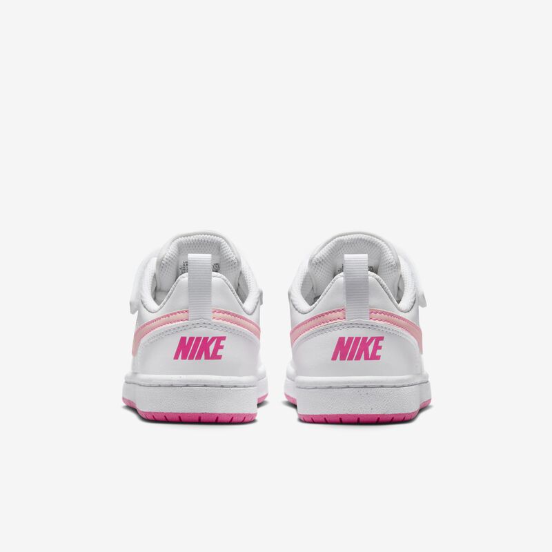 NIKE COURT BOROUGH LOW RECRAFT BPV  WHITE/PINK