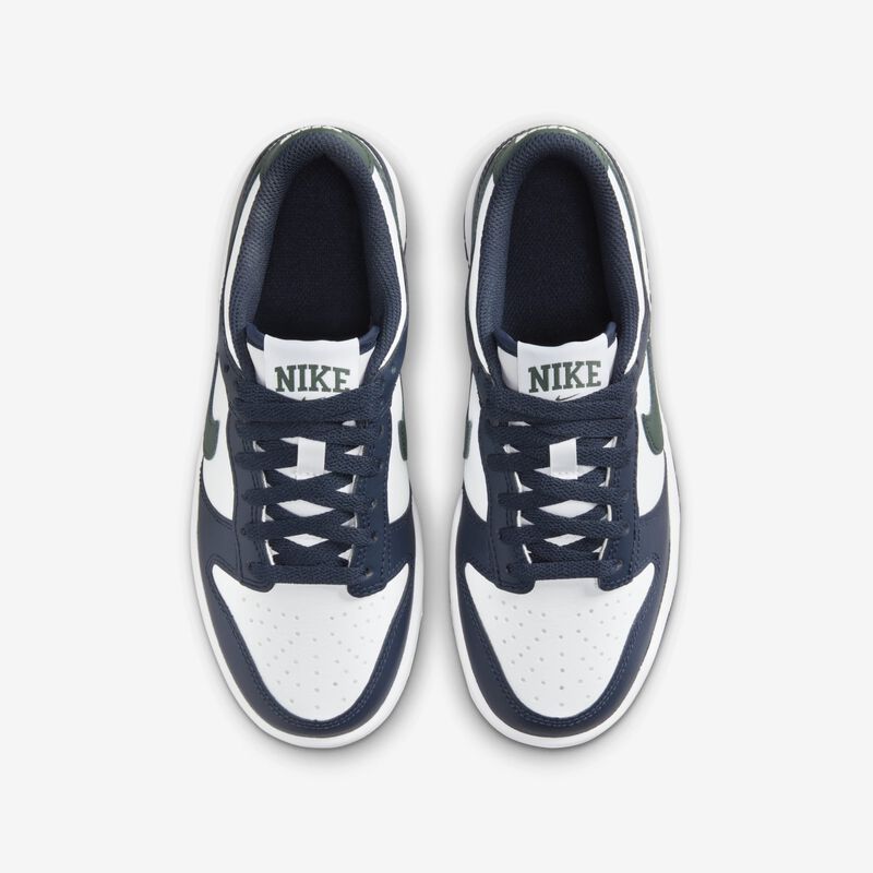 Nike Dunk Low Obsidian Vintage Green GS NAVY/WHITE/GREEN