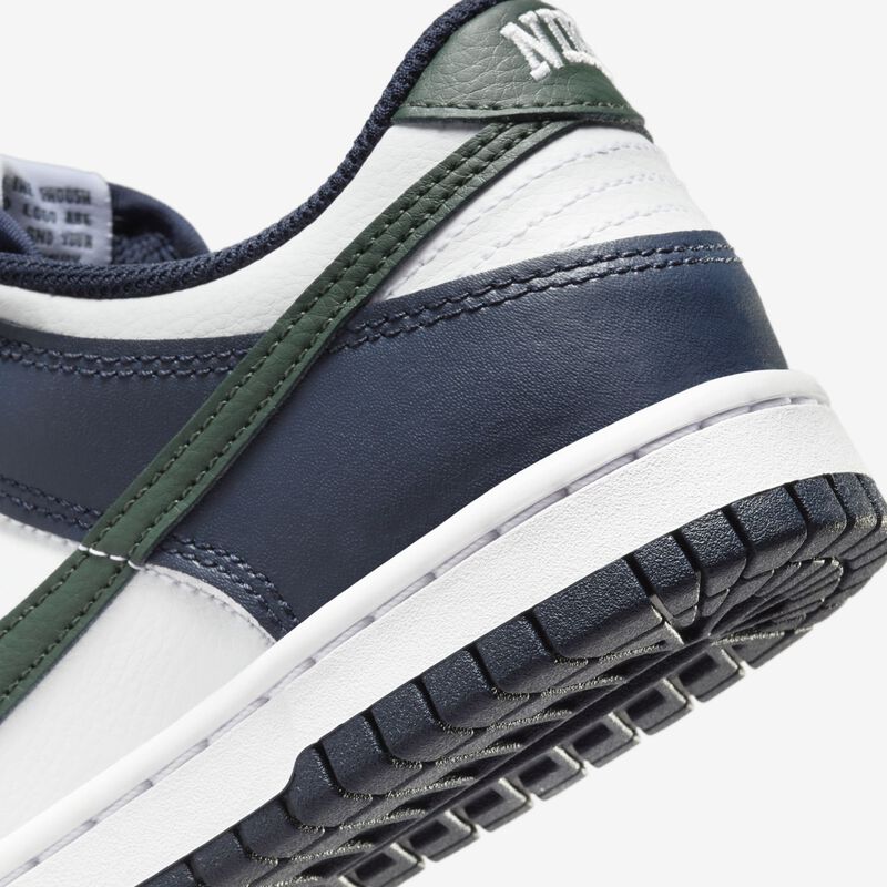 Nike Dunk Low Obsidian Vintage Green GS NAVY/WHITE/GREEN