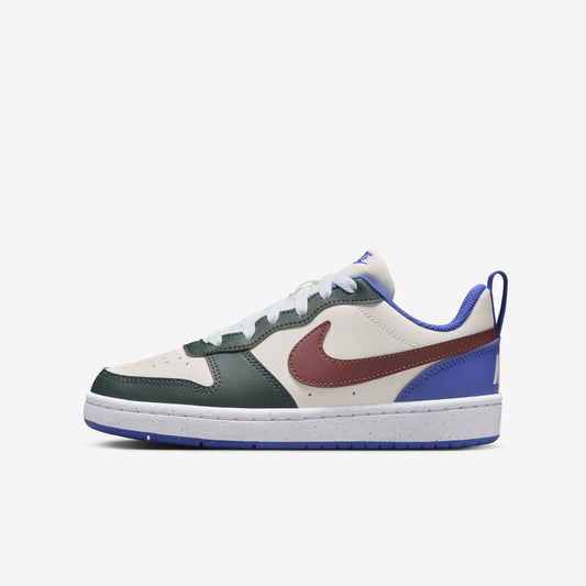 COURT BOROUGH LOW RECRAFT BG GREEN/BLUE/BIEGE/RED