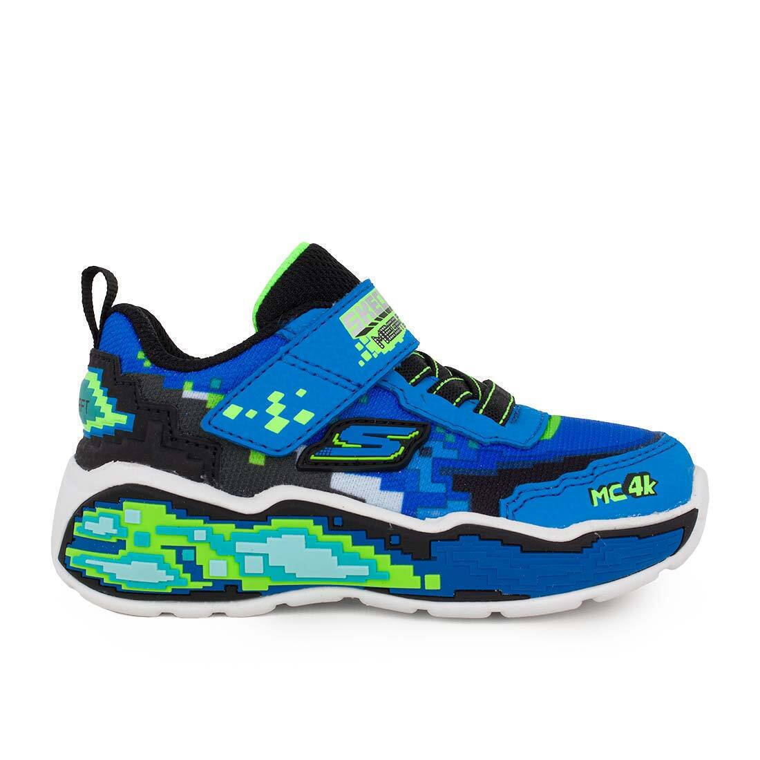 MEGA SCENE BLK/BLUE/LIME NIÑO INFANTE