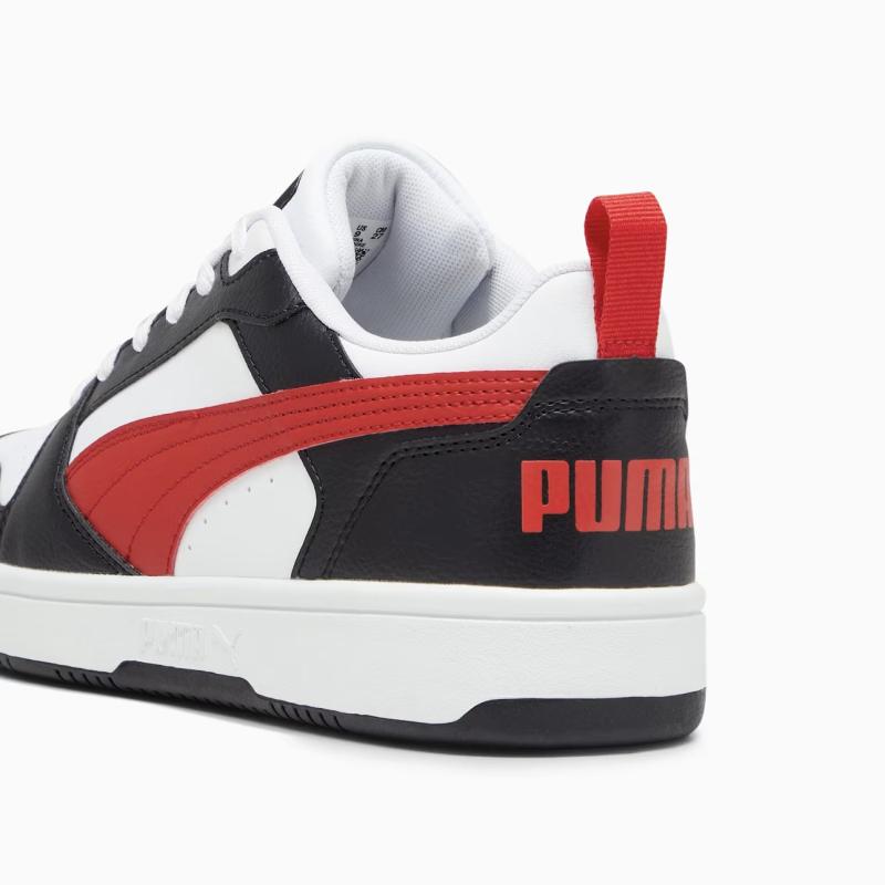 PUMA REBOUND V6 LOW PUMA WHT/RED/BLK