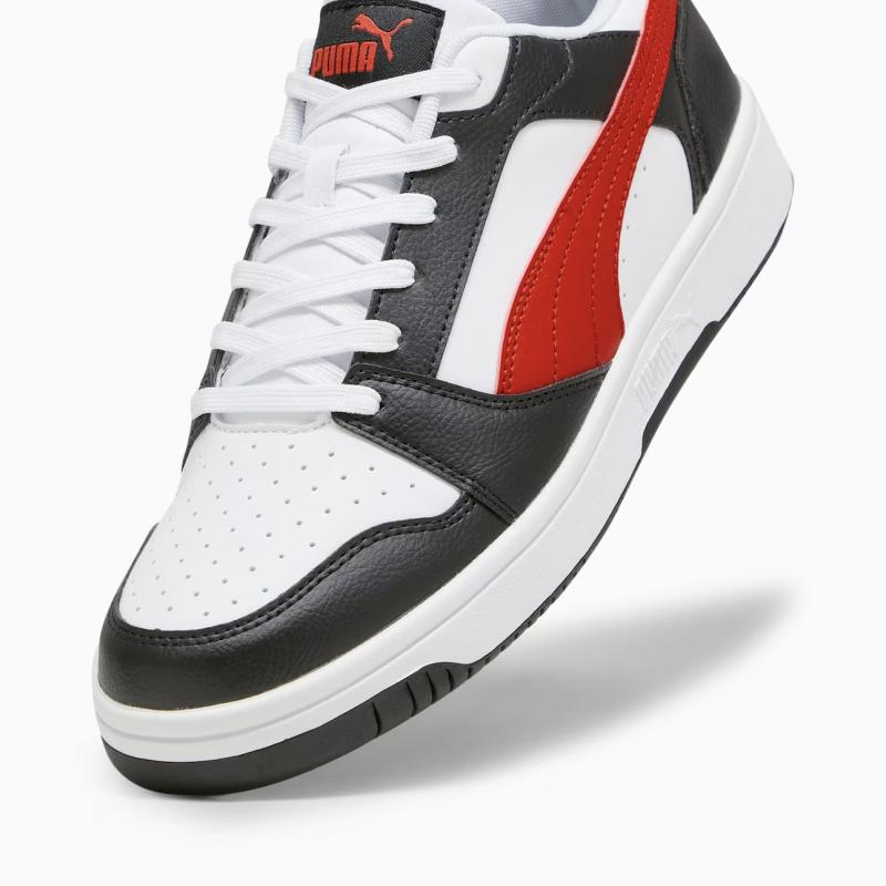 PUMA REBOUND V6 LOW PUMA WHT/RED/BLK
