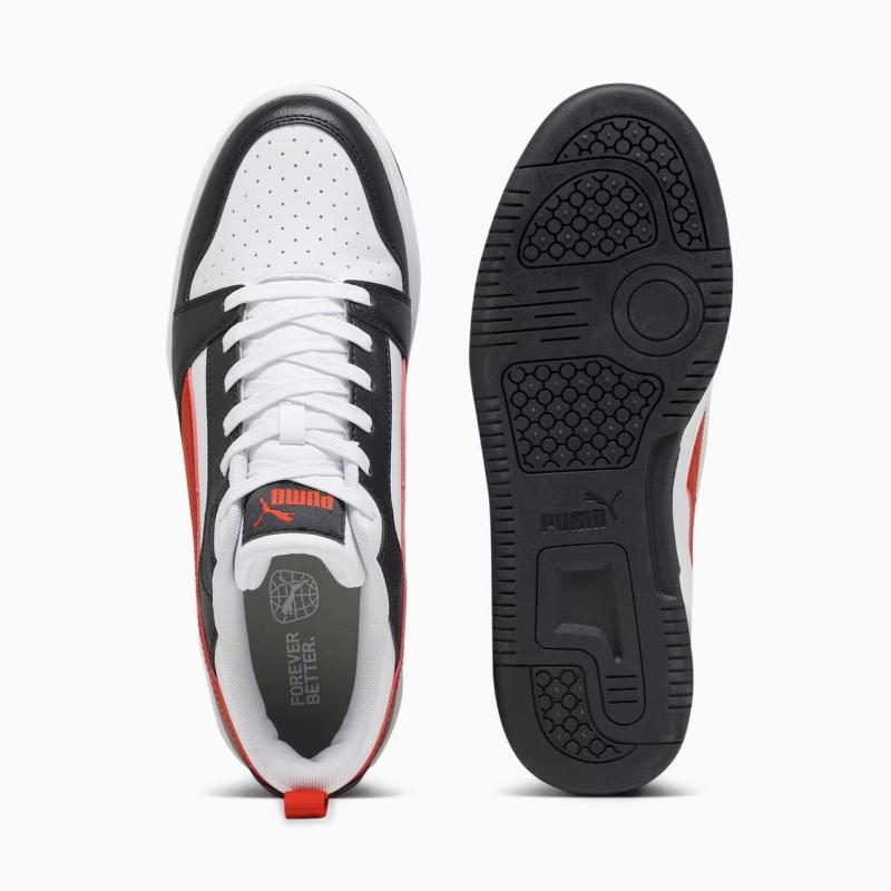 PUMA REBOUND V6 LOW PUMA WHT/RED/BLK