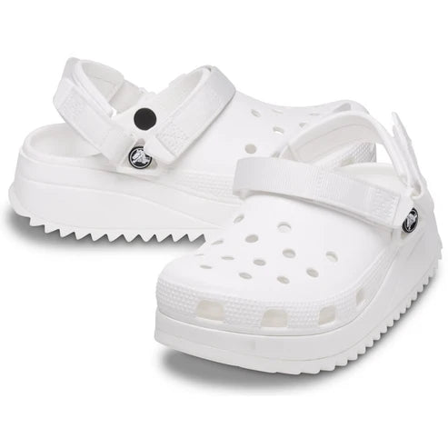 CROCS CLASSIC HIKER CLOG WHITE MUJER