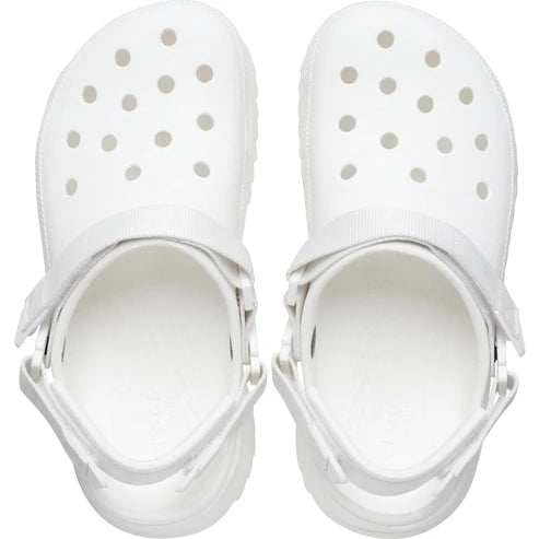 CROCS CLASSIC HIKER CLOG WHITE MUJER