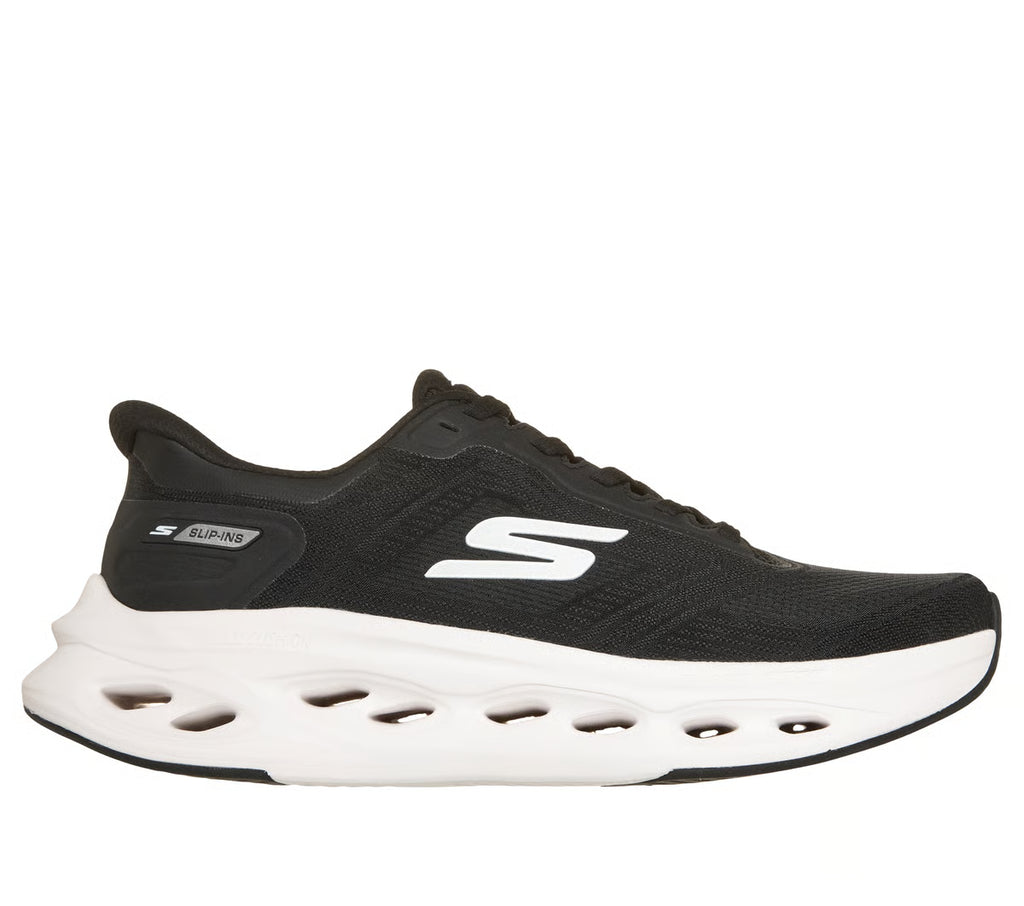 MAX CUSHIONING GLIDE-STEP BLACK/WHITE