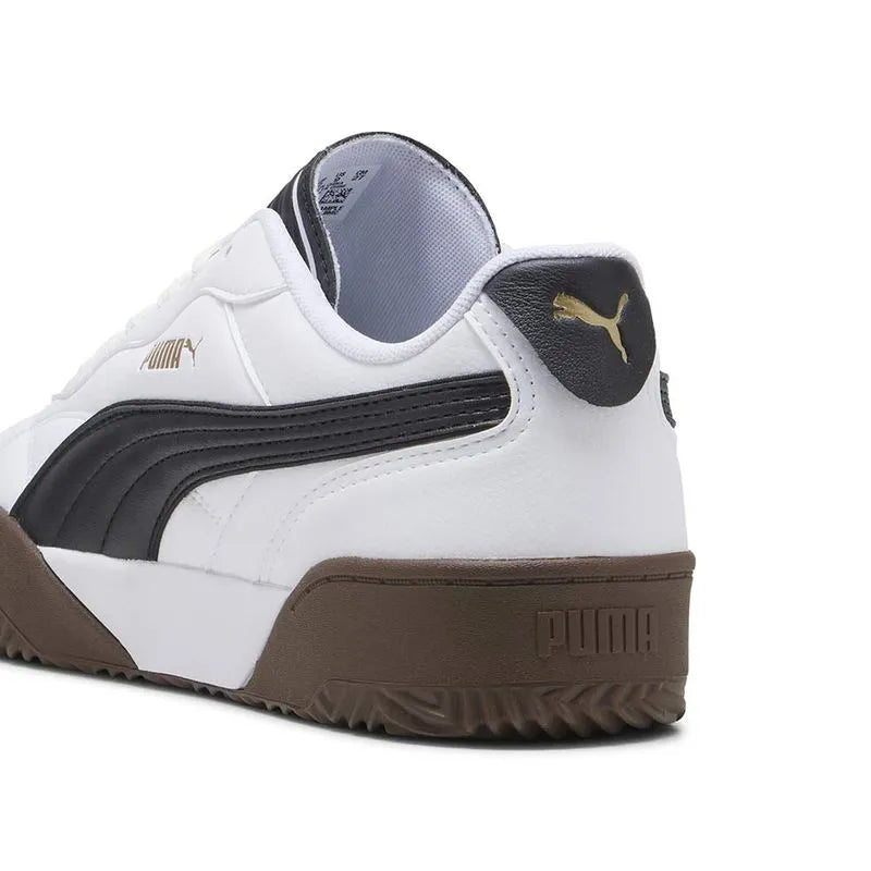 PUMA TIFOSI WHITE/BLACK/BROWN