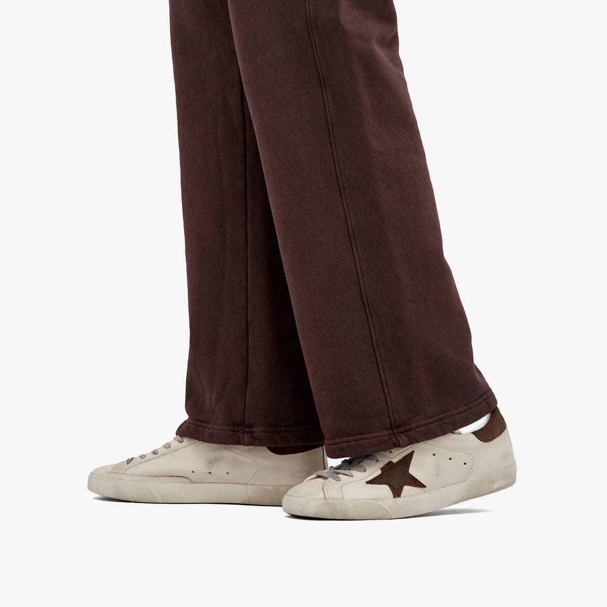 SUPER-STAR CLASSIC WITH LIST WHITE/BROWN HOMBRE