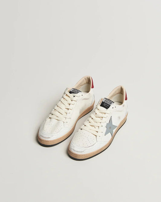 HEREN BALL STAR SNEAKER WHITE/SILVER BLUE/RED