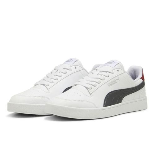 PUMA SHUFFLE WHITE/RED/GREY