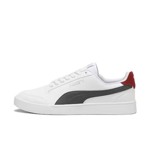 PUMA SHUFFLE WHITE/RED/GREY
