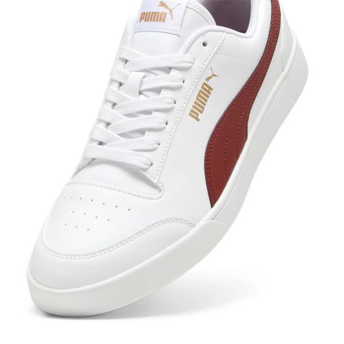 PUMA SHUFFLE WHITE/RED/GOLD