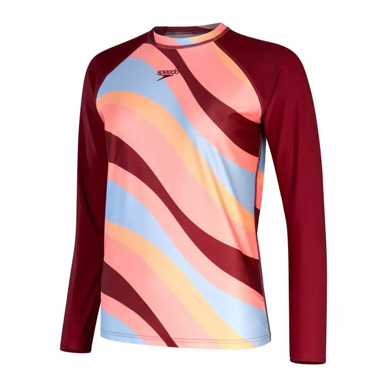 PLAYERA MANGA LARGA RED/ORANGE