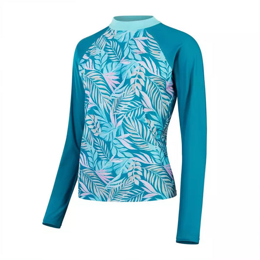 PLAYERA MANGA LARGA BLUE