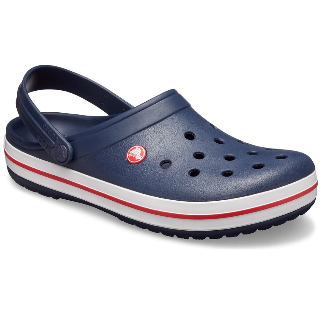 CROCBAND NAVY/WHITE