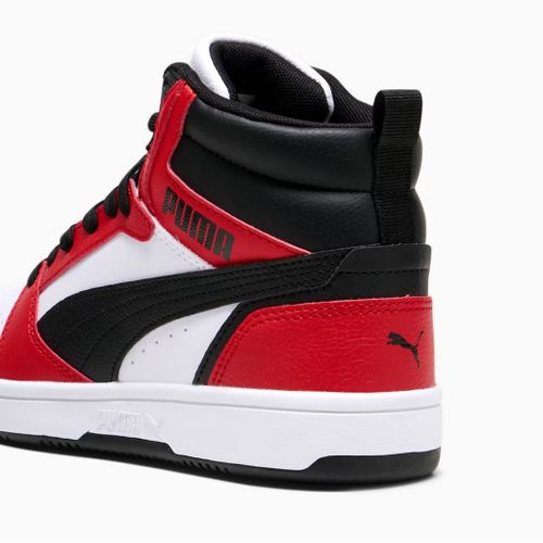 PUMA REBOUND V6 MID JR RED/BLACK