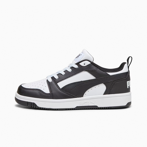 PUMA REBOUND V6 LOW JUVENILES WHITE/BLACK