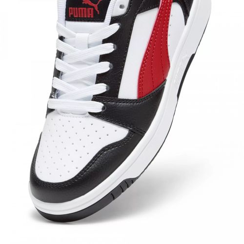 PUMA REBOUND V6 LO JR BLACK/RED