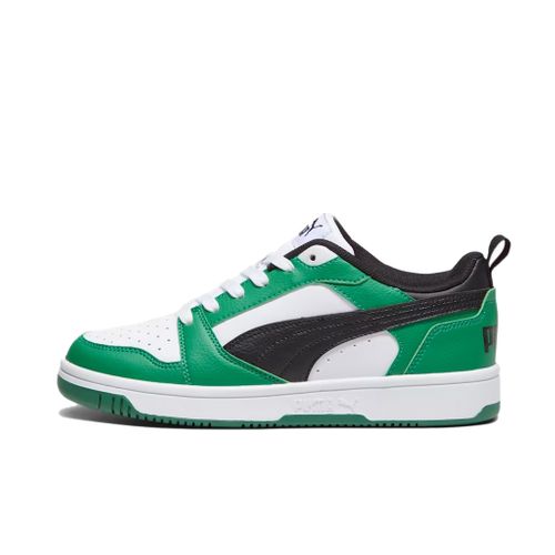 PUMA REBOUND V6 LO JR BLACK/GREEN