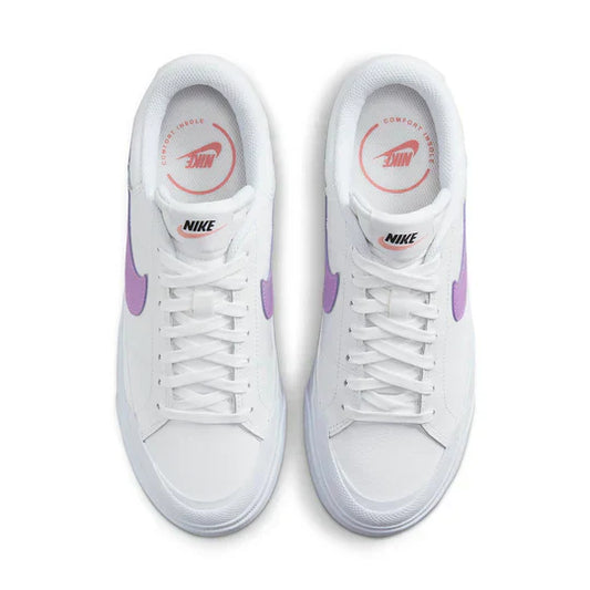 WMNS COURT LEGACY LIFT WHITHE/PURPLE DM7590-103 # 10