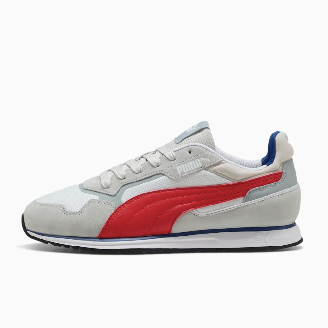SOFTRIDE ST MILER GREY-TIME RED
