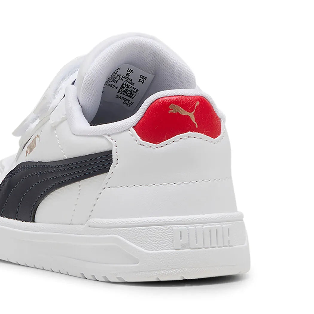 SHUFFLE DOWNTOWN LO V INF WHT/NAVY/RED