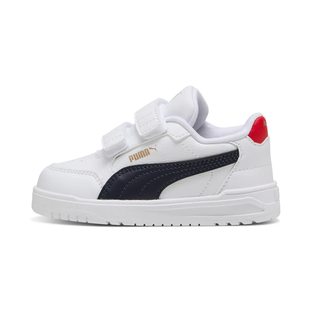 SHUFFLE DOWNTOWN LO V INF WHT/NAVY/RED