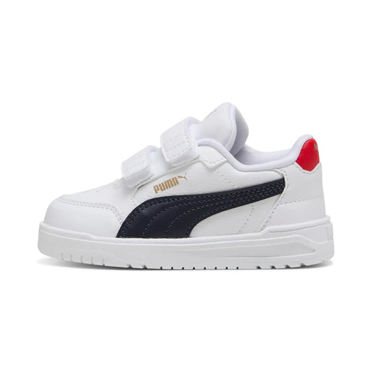 SHUFFLE DOWNTOWN LO V INF WHT/NAVY/RED