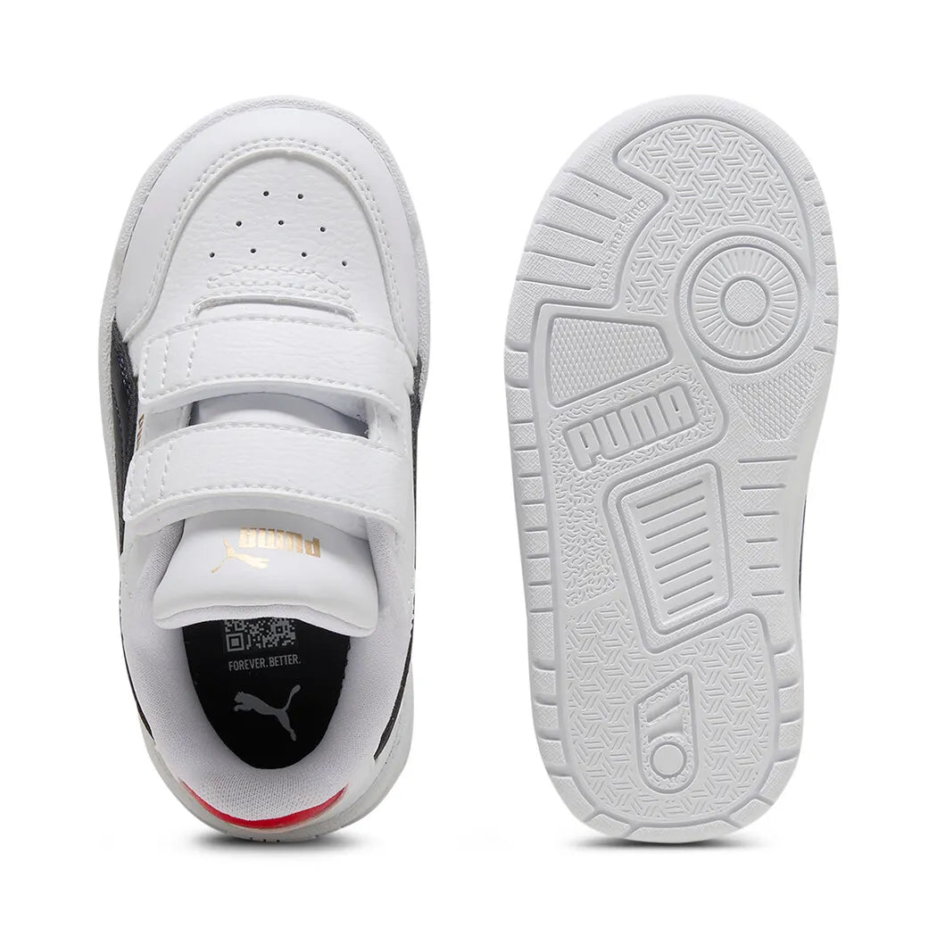 SHUFFLE DOWNTOWN LO V INF WHT/NAVY/RED