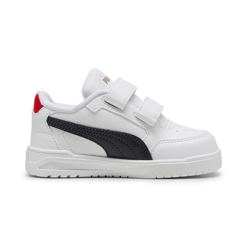SHUFFLE DOWNTOWN LO V INF WHT/NAVY/RED