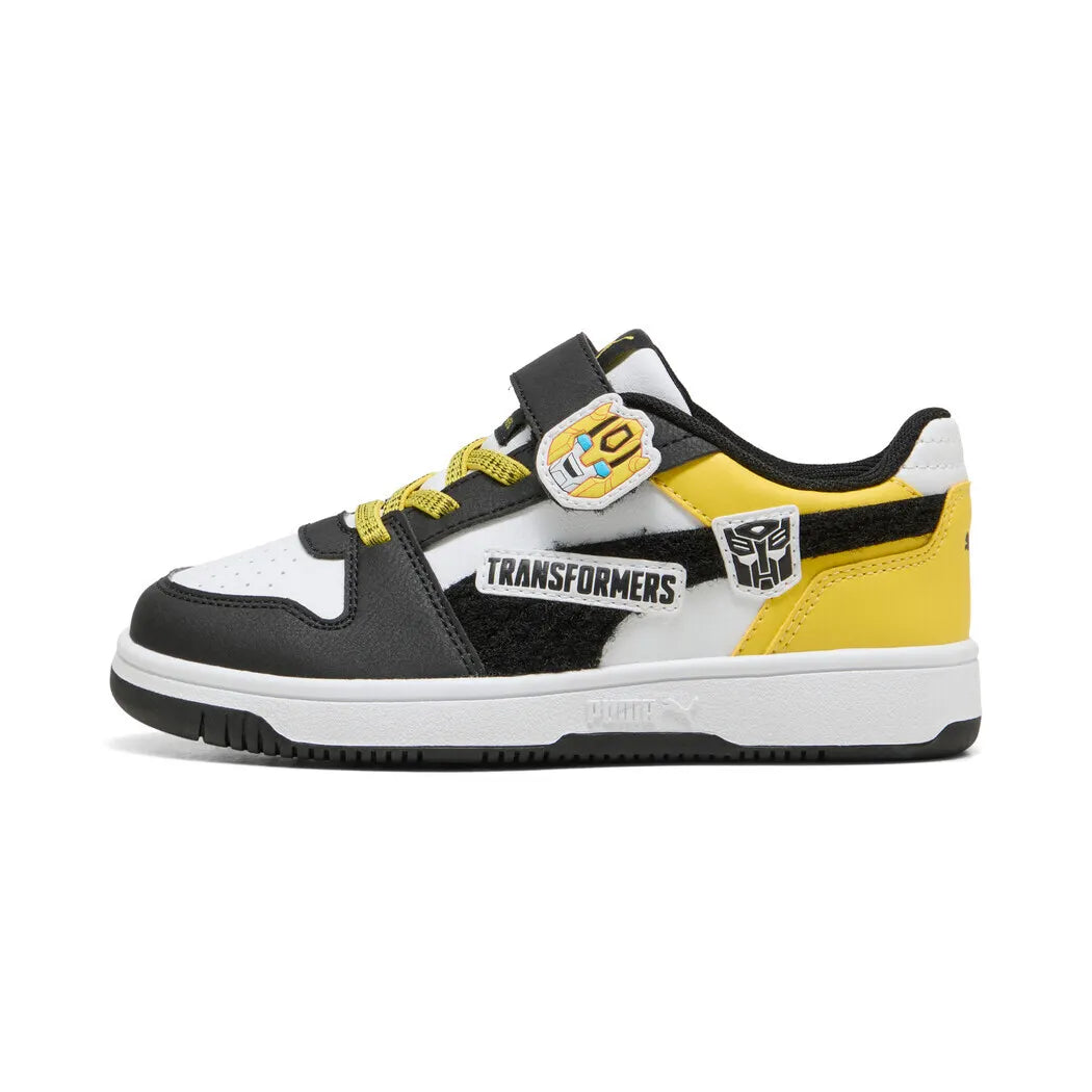 REBOUND SLAM TRANSFORMERS AC BLACK/WHITE/YELLOW NIÑO PRE-ESCOLAR