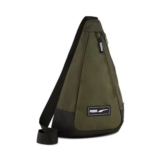 PUMA DECK SLING BAG DAR OLIVE
