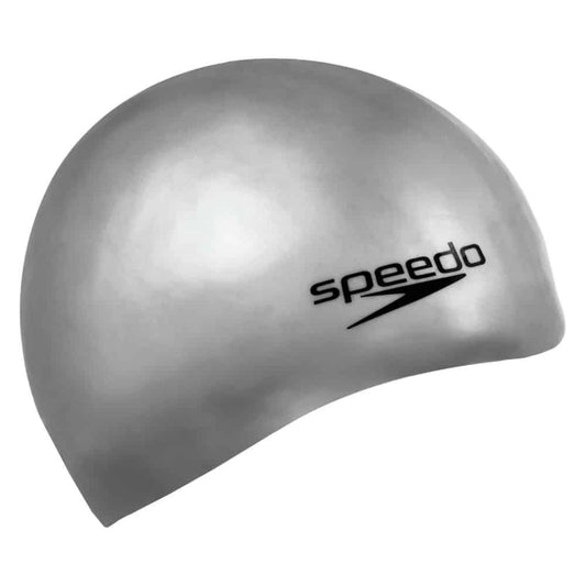 SPEEDO GORRO PLAIN MOULDED SILICONE ADULTO GREY