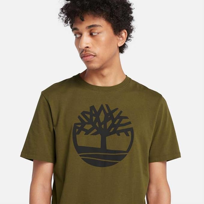 TREE LOGO SHORT SLEEVE OLIVE