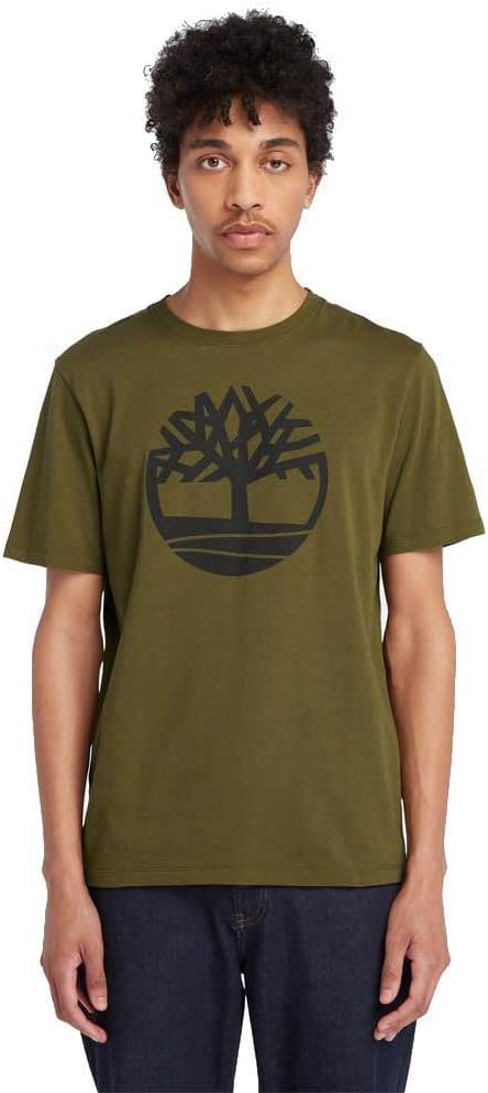 TREE LOGO SHORT SLEEVE OLIVE