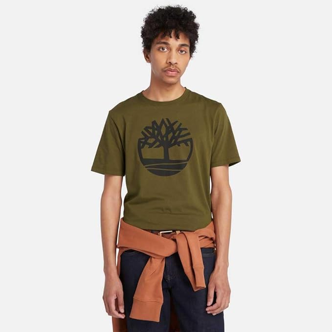 TREE LOGO SHORT SLEEVE OLIVE