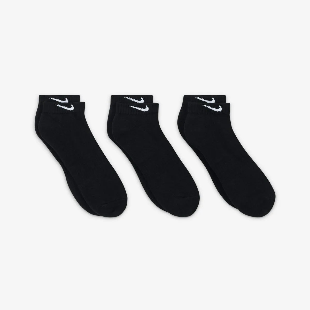 EVERYDAY CUSH LOW 3PR BLK/WHT SX7670-010 # L