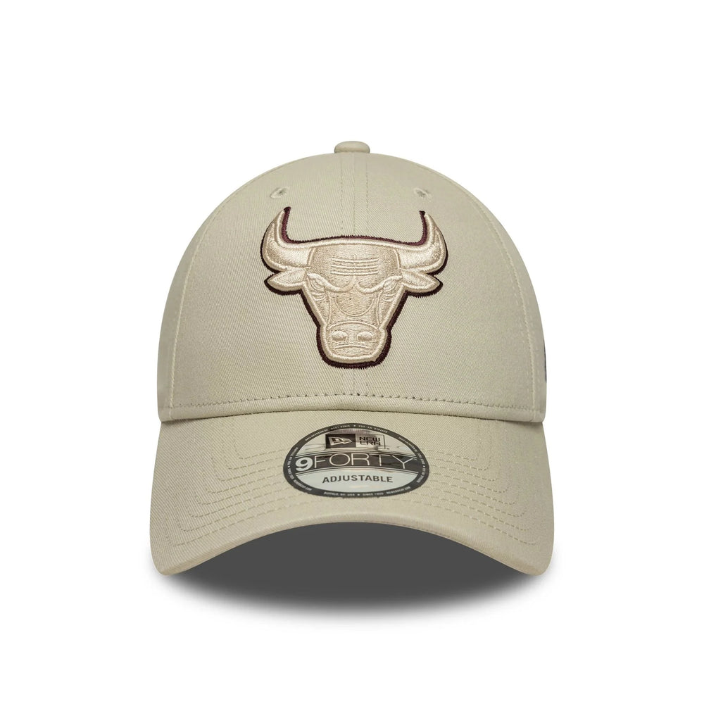 NEW ERA CHICAGO BULLS TEAM OUTLINE BEIGE