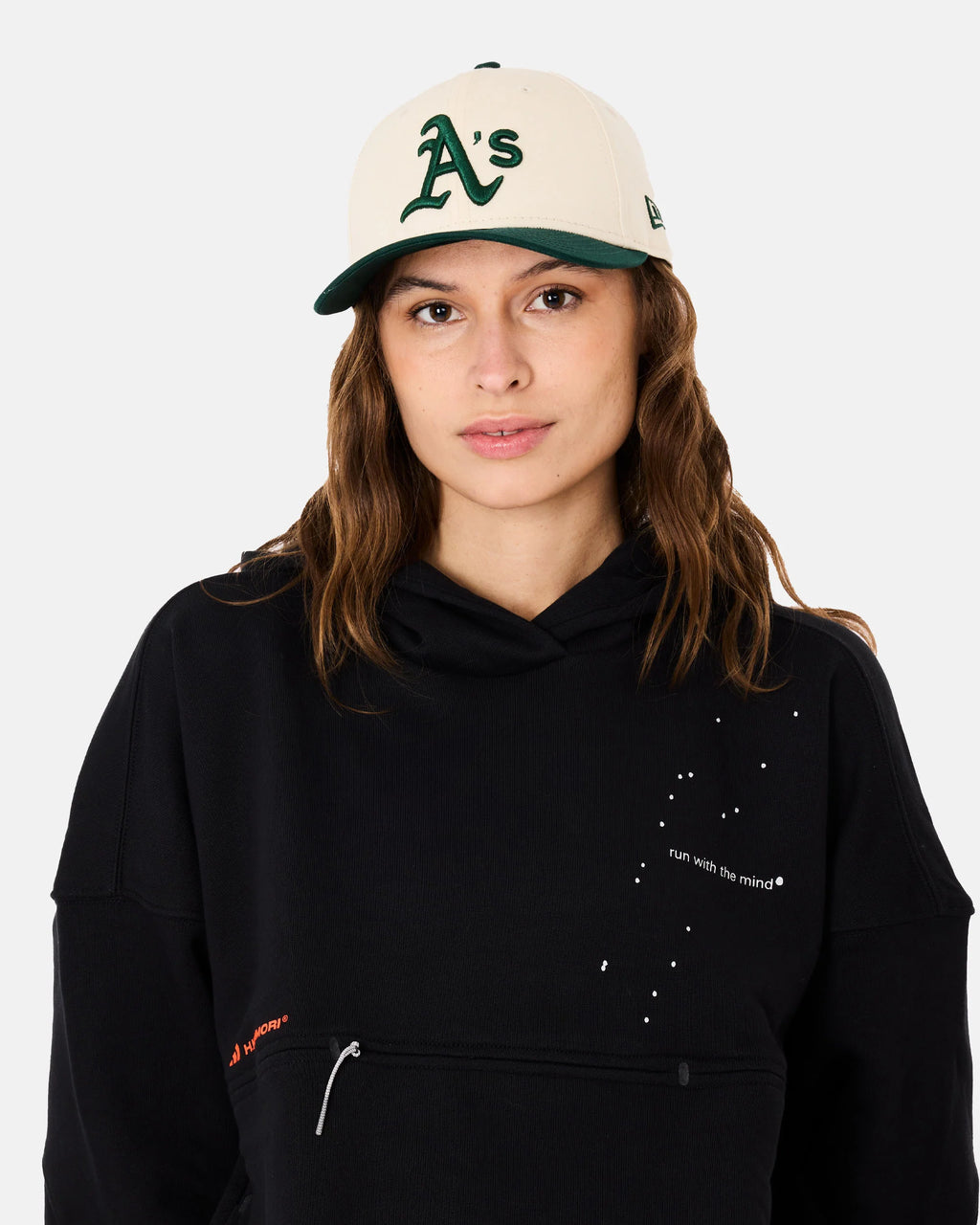 OAKLAND ATHELTICS  BEIGE/GREEN UNISEX